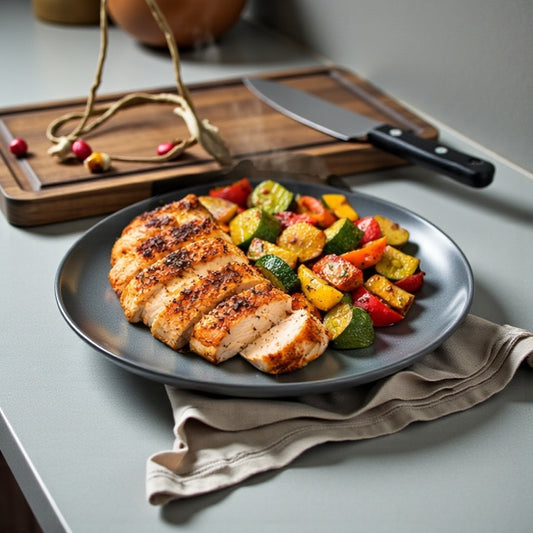 Hähnchenbrust mit Gemüse (Airfryer)