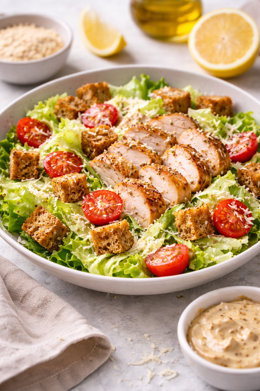 Caesar-Salat mit Hähnche