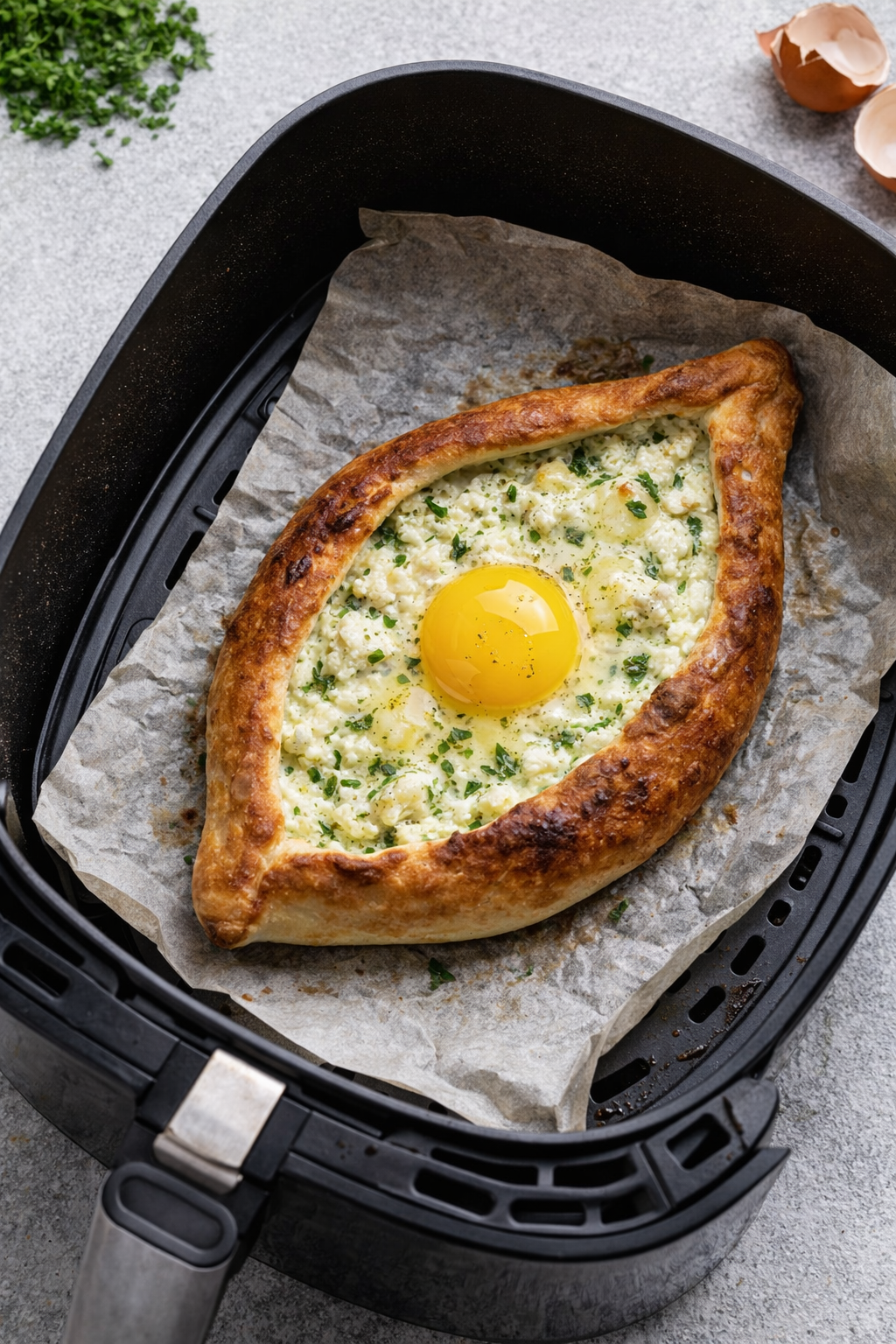 Roti-Chatschapuri nach Adscharischer Art