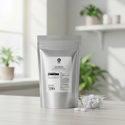 Zink Bisglycinat 25mg - 500 Tabletten