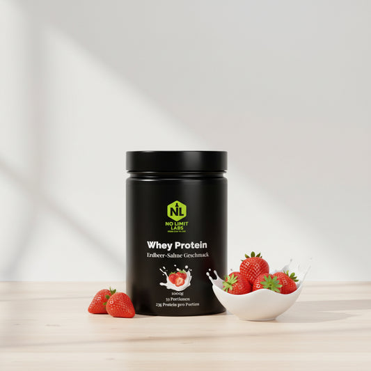 Premium Whey Protein Erdbeere - 1.000g