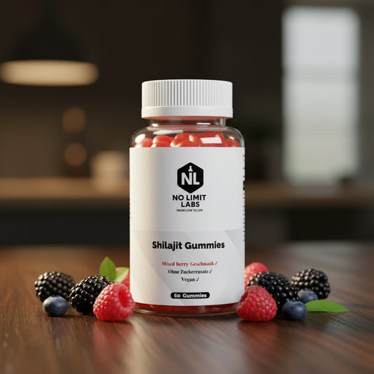 Premium Shilajit Gummies 1000 + Vitamin C,B6, B12 - 60 Stk