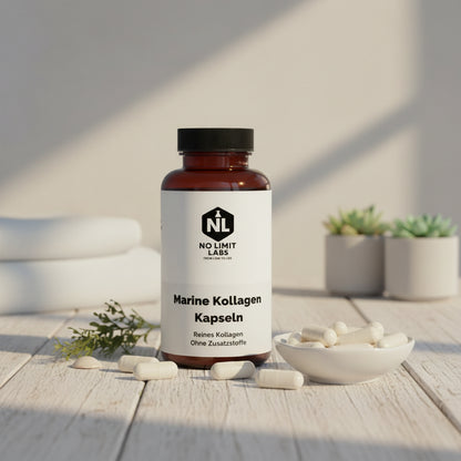 Marine Kollagen Peptide (2000-5000 DA) - 120 Kapseln