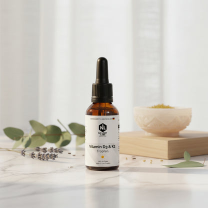 Vitamin D3 + K2 - 1700 Tropfen (1.000 I.E.) - 50ml