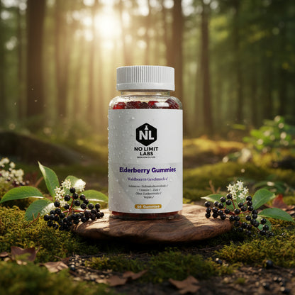 Elderberry + Vitamin C + Zink Gummies - 60 Stk.