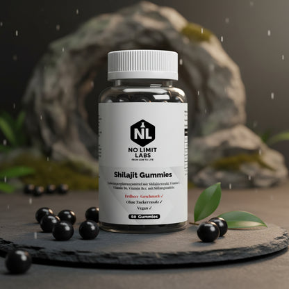 Shilajit Gummies + Vitamin C,B6, B12 - 60 Stk.